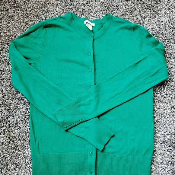 Cardigan by H&M, green - Picture 1 of 1